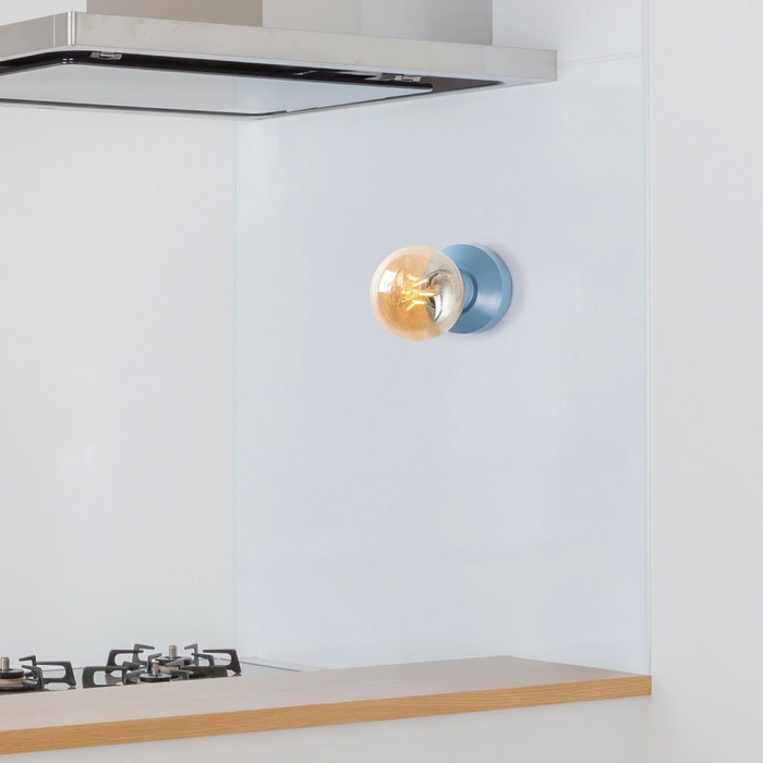 Opviq Spot - 14196 Lámpara de Pared de Metal Azul Opviq Spot - 14196 Lámpara de Pared de Metal Azul